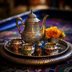 Service de Thé marocain