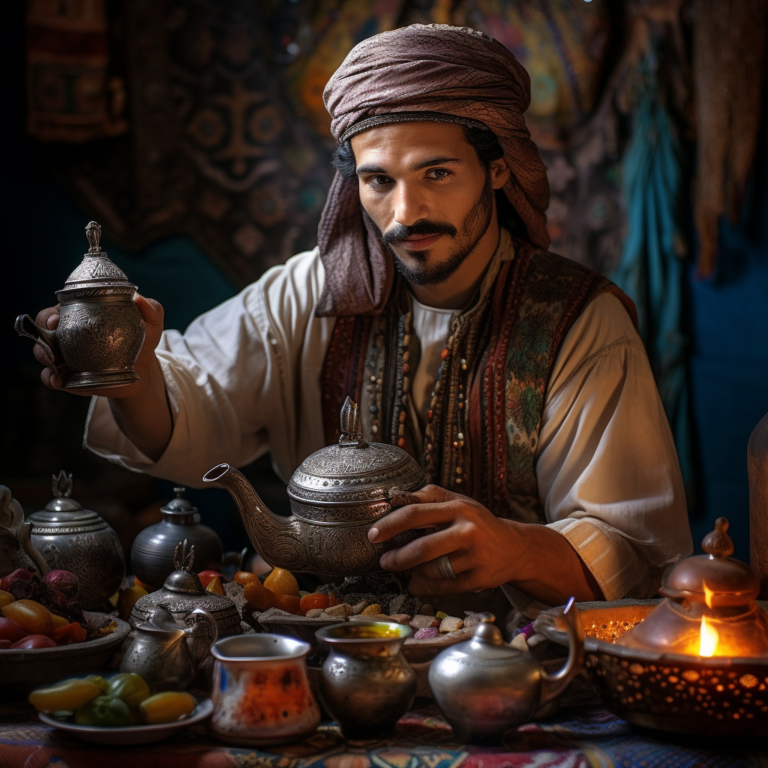 Tradition du Thé au Maroc