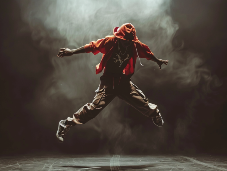 Culture urbaine - Un danseur de hip hop