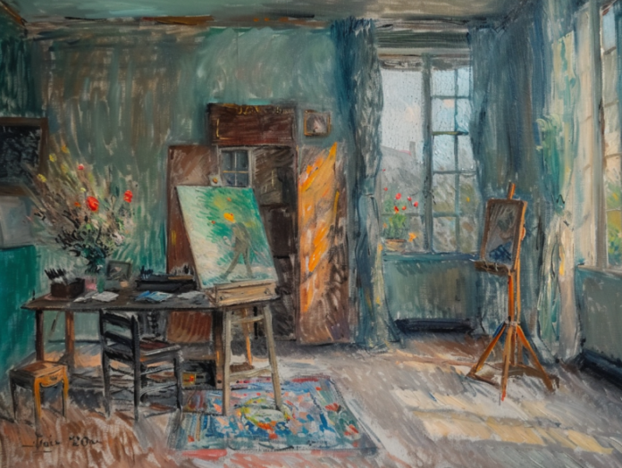 L'atelier du peintre Claude Monet
