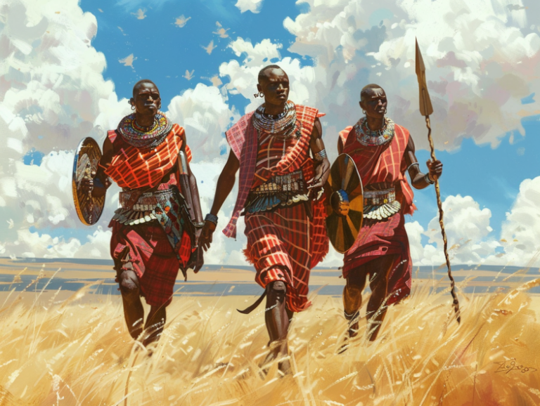 guerriers Maasai