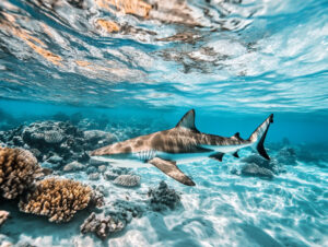 Requin à pointe blanche - Polynésie