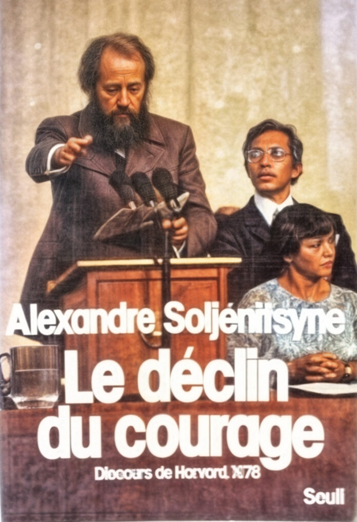 Le Déclin du courage. Discours de Harvard (1978)