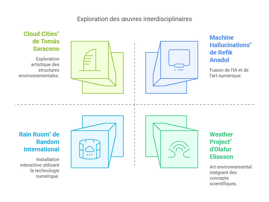 Exploration des oeuvres interdisciplinaires