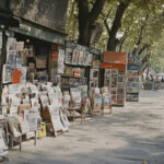 Bouquiniste sur les quais de seine