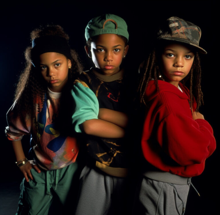 Enfants pratiquant le Hip Hop