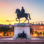 statue de Louis XIV à Lyon